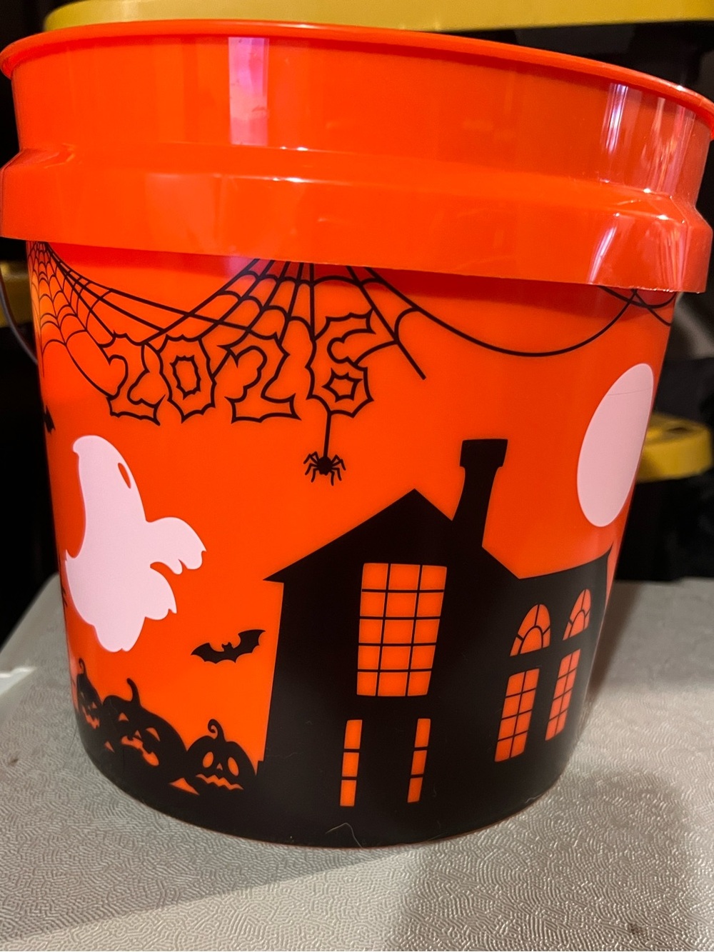 The Home Depot Orange Halloween Bucket 2026